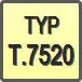 Piktogram - Typ: T.7520